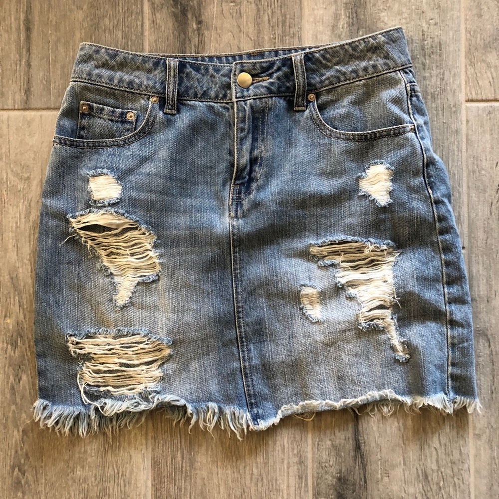 Forever 21 Jean Skirt